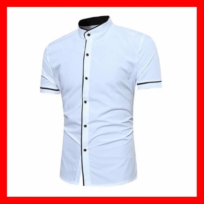 New-Kemejapria-Lengan-Panjang-848VO-Kemeja-Pilot-Pangkat-PDL-Teknisi C4E5N  CO789 Baju Kemeja Pria L