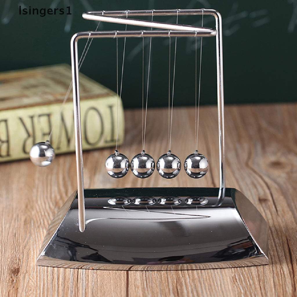 (lsingers1) Z Newton Cradle Pendulum Ball Untuk Dekorasi Meja Balance