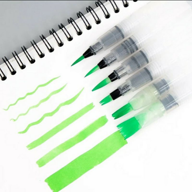 

Kuas Air Water Brush Refillable 6pcs