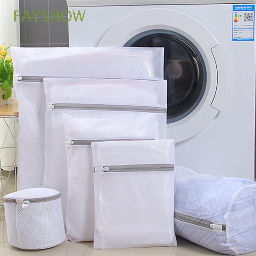 Kantung Tas Mesin Cuci dengan Bahan Jaring dan Resleting Kantung Tas Mesin Cuci dengan Bahan Jaring dan Resleting