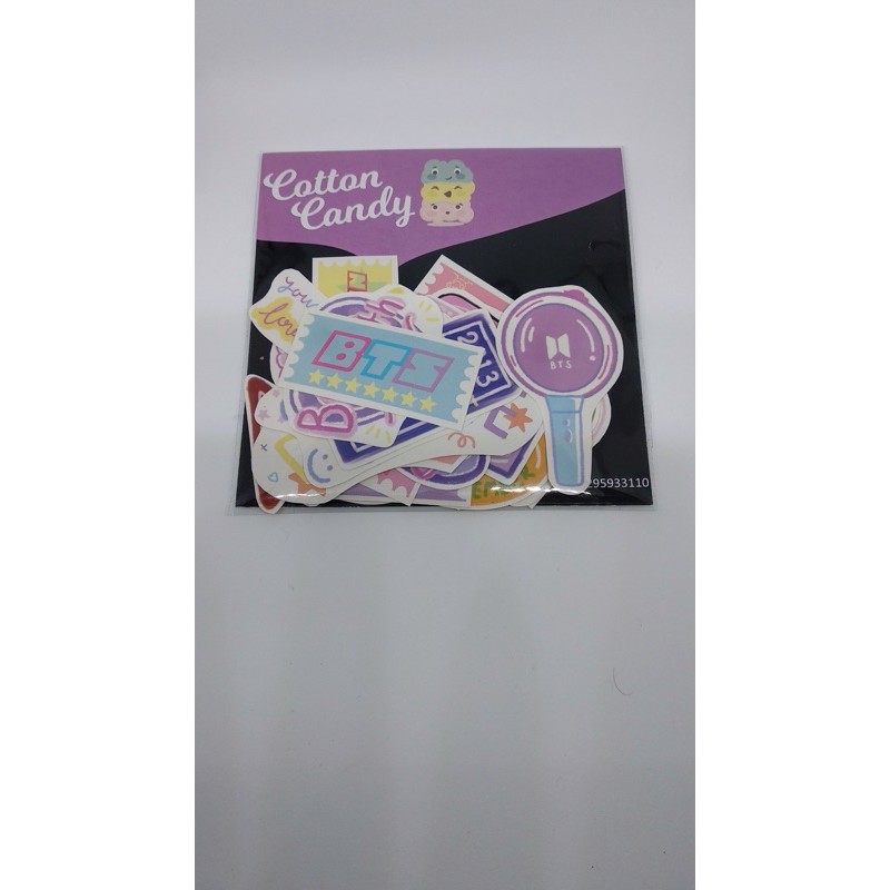 

BTS sticker set (flake stickers)
