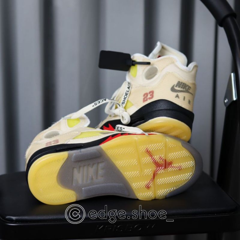 Jordan 5 Sail Off White