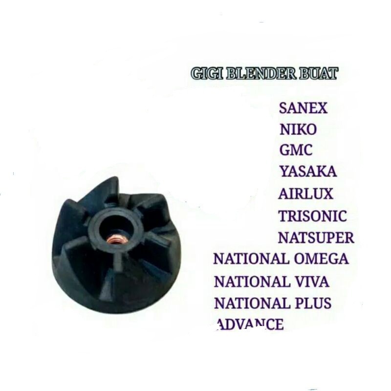 GIGI KARET KONEKTOR GEAR BLENDER MIYAKO LAMA NATIONAL GMC SANEX TRISON