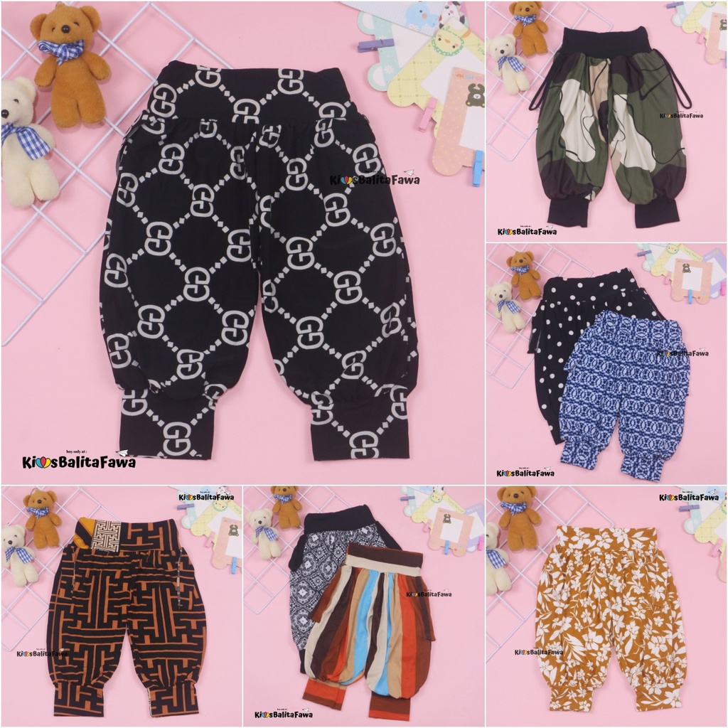 Aladin Carlissa Bayi Uk 6-12 Bulan / Pants Baby Harian Celana Anak Cewek Murah Panjang Adem Grosir