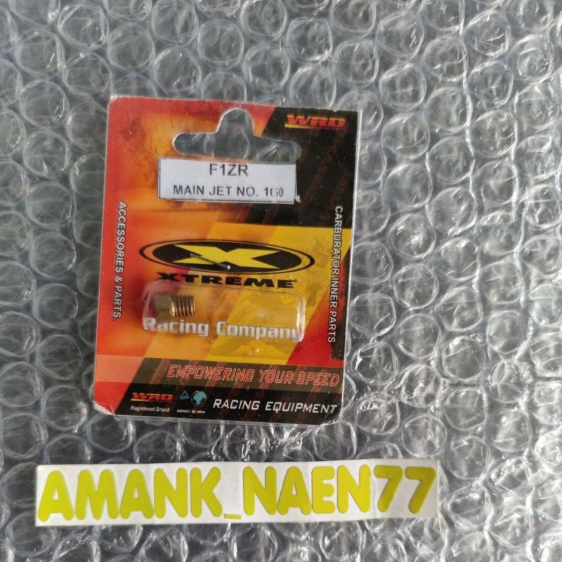 spuyer main jet f1zr no. 160