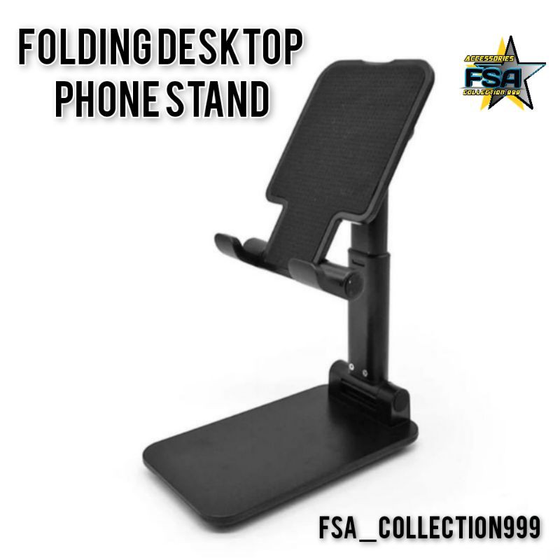 Folding Desktop Stand Phone HD-23 Dudukan Meja Serbaguna Holder Lipat