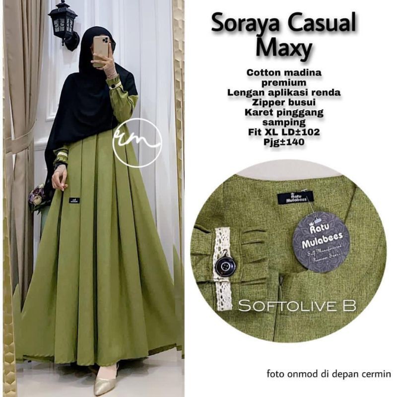 Soraya Casual Maxy by ratu mulabees