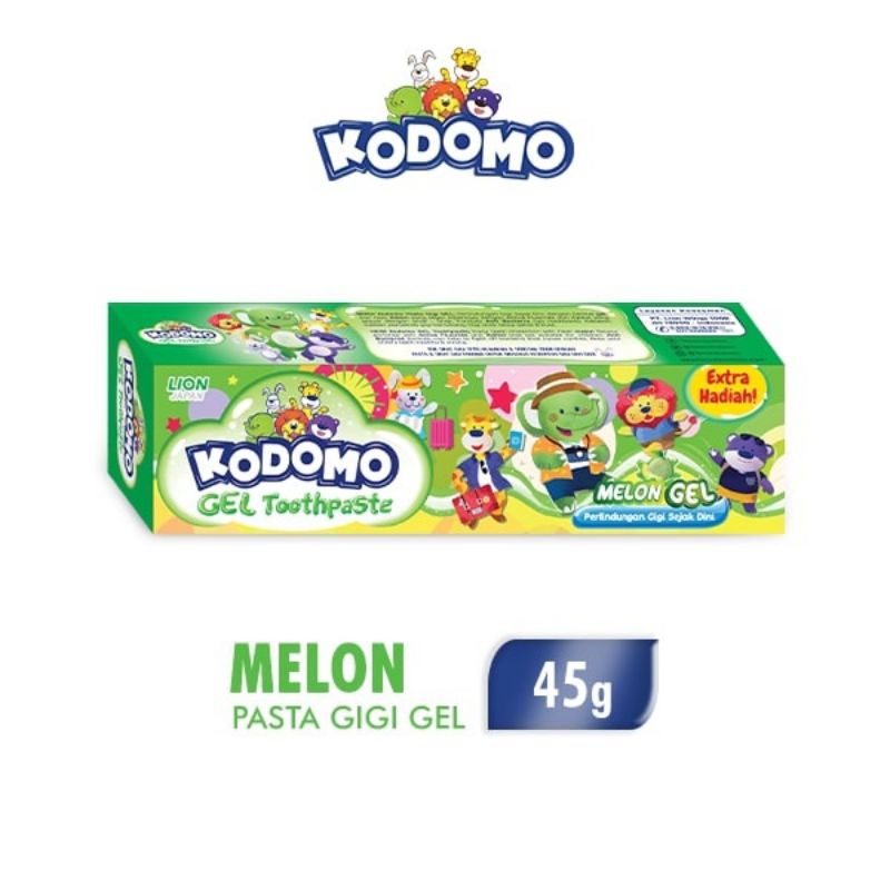 Kodomo Gel Toothpaste Tube Odol Anak 45gr