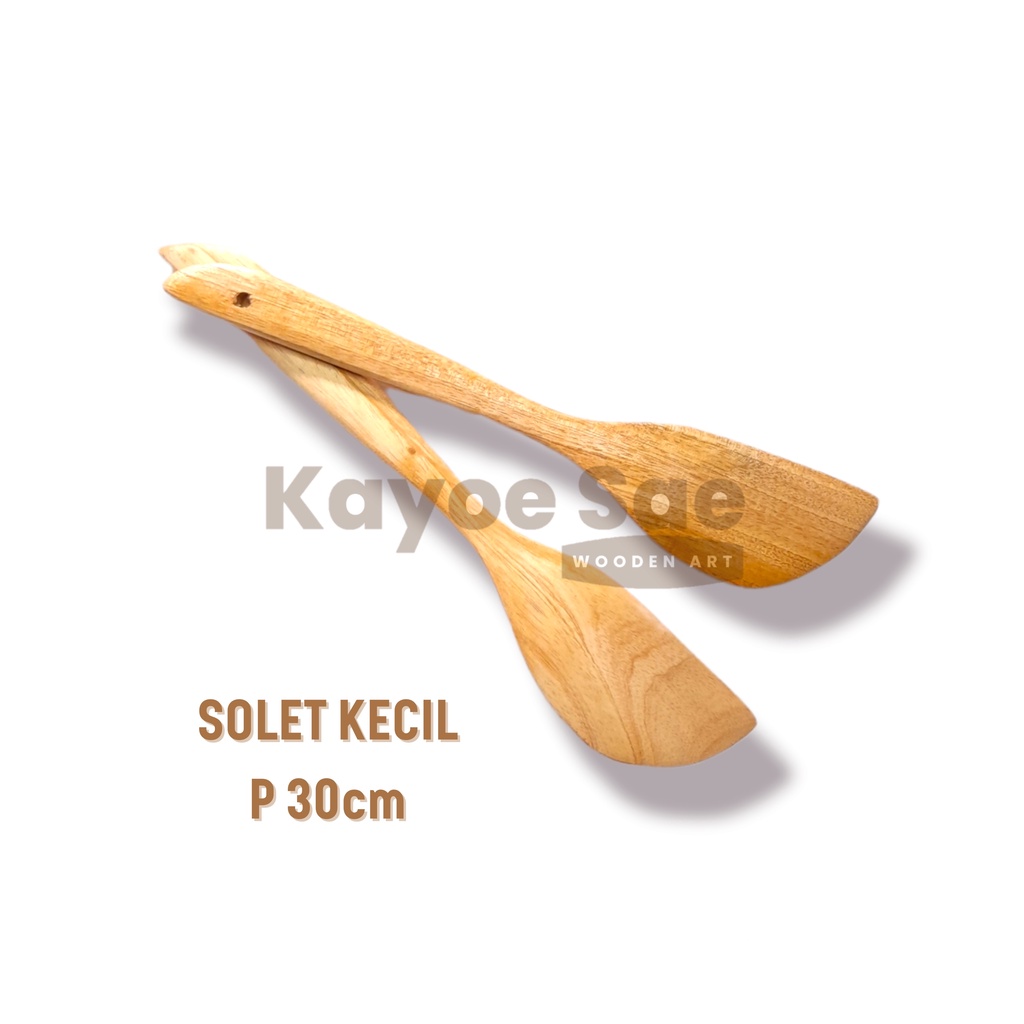 SOLET KAYU // SOLET // SPATULA KAYU