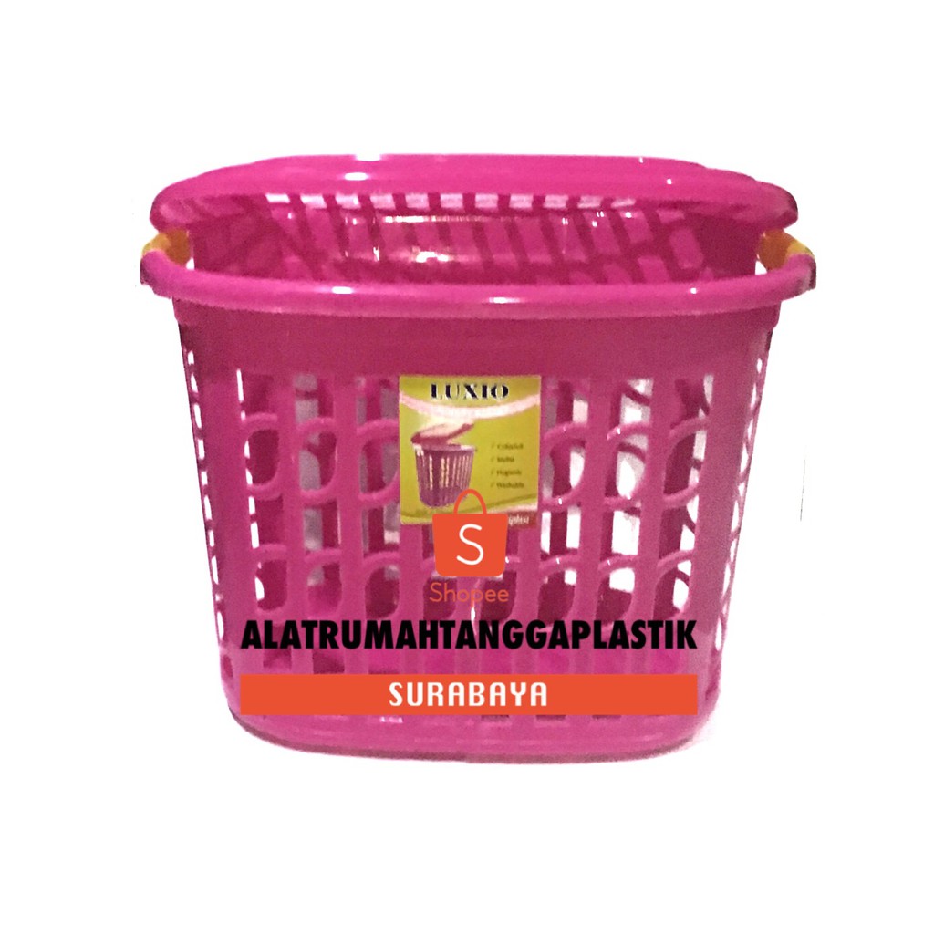 KHUSUS GOJEK/GRAB Keranjang Baju Luxio S / Keranjang Laundry Besar Multiplast / Keranjang Pakaian Ko