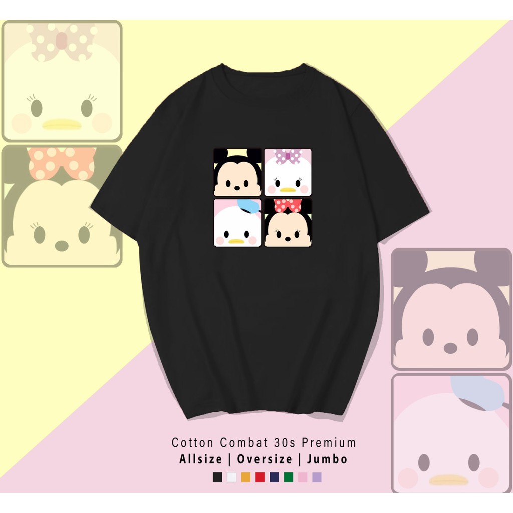 TSUM MICKEY / TERMURAH / PREMIUM BAJU KAOS  / T-SHIRT / KATUN LENGAN PENDEK / TUMBLR TEE /