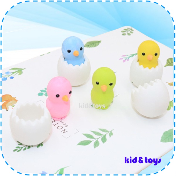 

1 Penghapus Karakter Lucu Ayam Telur Unik dan Imut