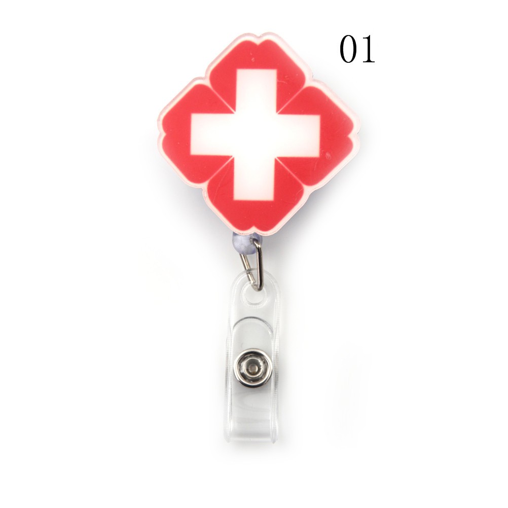 Badge Reel Retractable Untuk Kartu Namaid Card