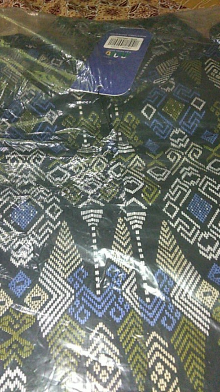 New Arrival Distro Batik Pria Bordir Sogan Hrb026 Batikaf Notoarto Batik Ipnu-ipnu Hem Pria Bel