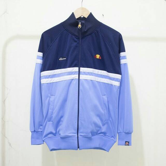 Tracktop ellesse remini navy/biru langit