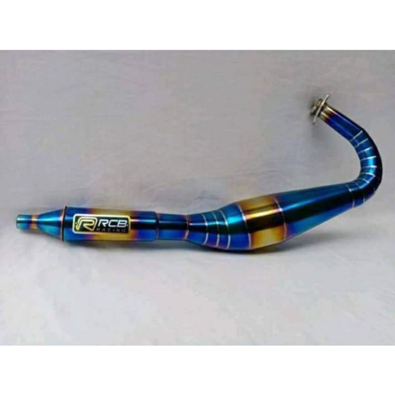 knalpot rx king kolong pyton stainles bluegold