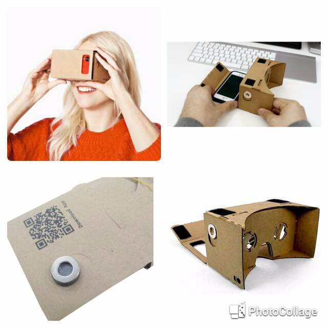 Google Cardboard VR Silver Magnet For Smartphone 3 - 5inchi