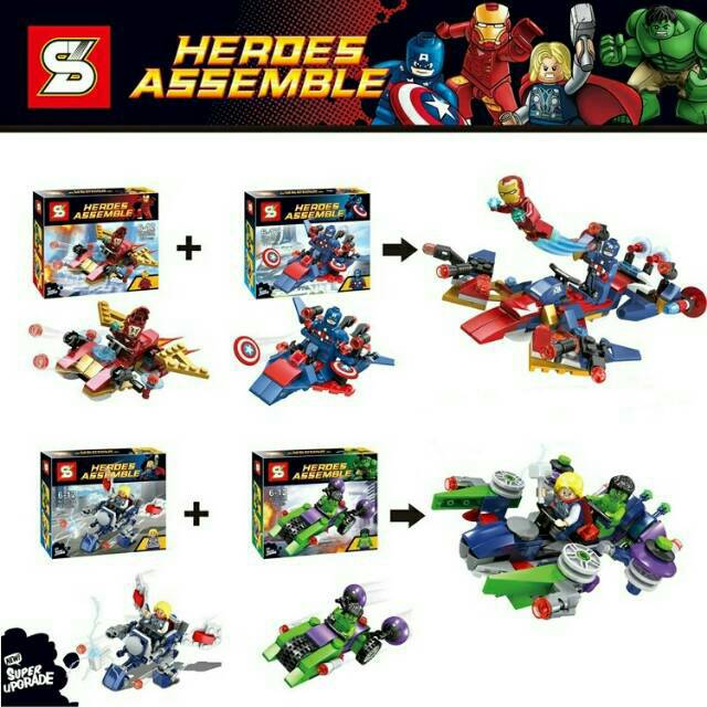 Lego super heroes set 2 in 1 sy 234