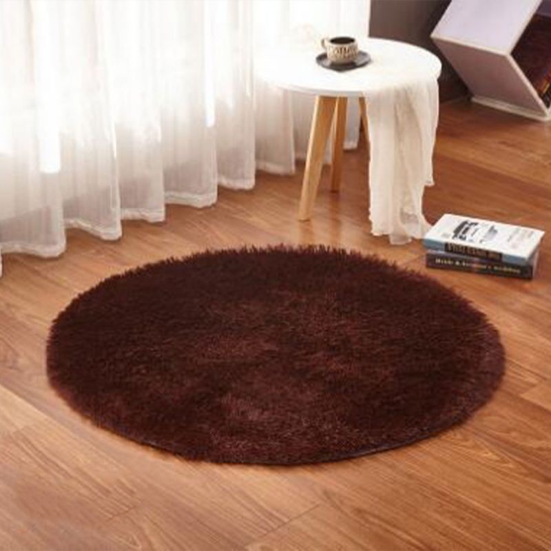 Karpet Bulu Model Bulat 80CM

