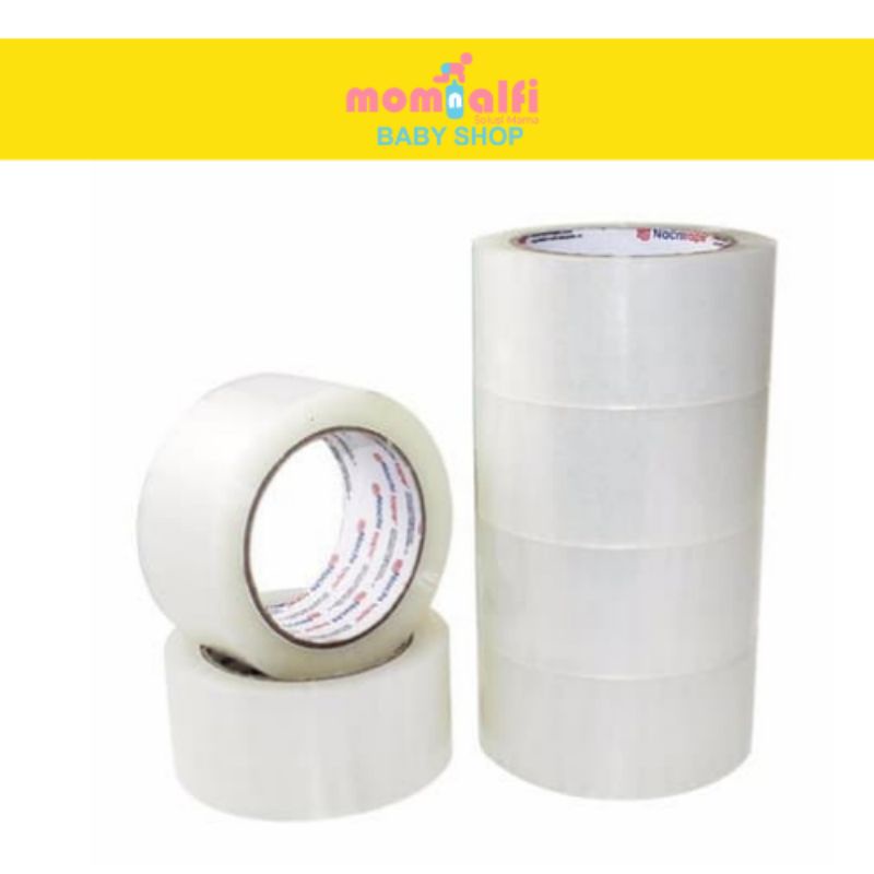 

Lakban merk Nachi 48mm OPP lakban bening transprant