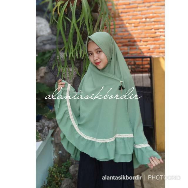 Alantasik - jilbab humaira hijab pet antem khimar syari jumbo R.7