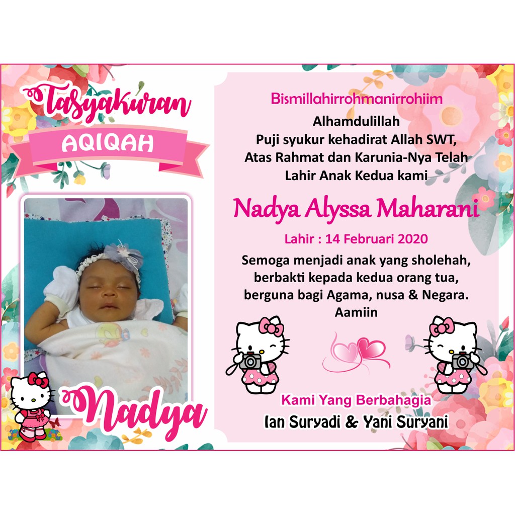 Download Cara Membuat Desain Ucapan Aqiqah Pics | Blog Garuda Cyber