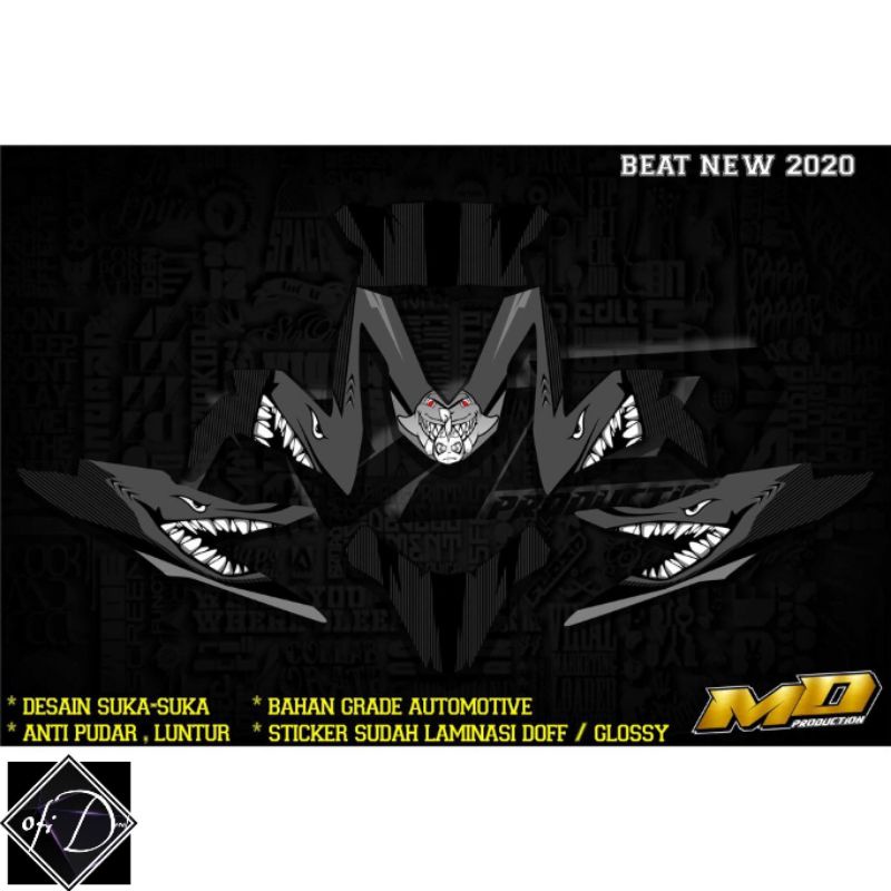 Striping Honda BEAT new 2020 full body