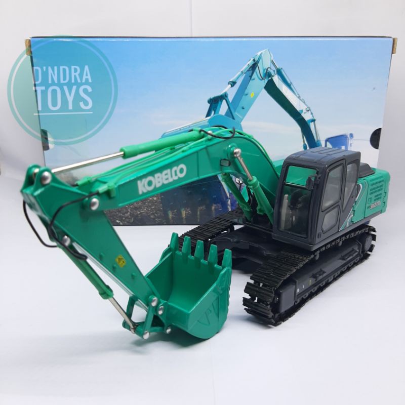 Diecast Miniatur Excavator Kobelco SK210LC-10 Miniatur Alat Berat Excavator 1:40