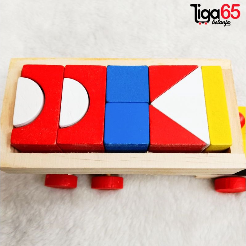 365 Mainan edukasi Maenan Kayu Computation Building Block / PUZZLE KAYU PZ215