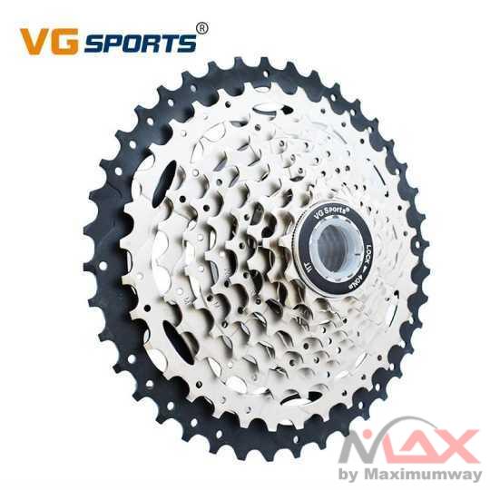 VG Sports Gigi Sprocket Sepeda Round Ultralight 9 Speed 11-40T - VG72 Warna Silver