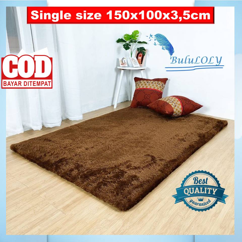 Karpet Bulu Rasfur Tebal 3,5 cm uk 150x100 Karpet Bulu tebal Karpet bulu Halus Karpet Bulu