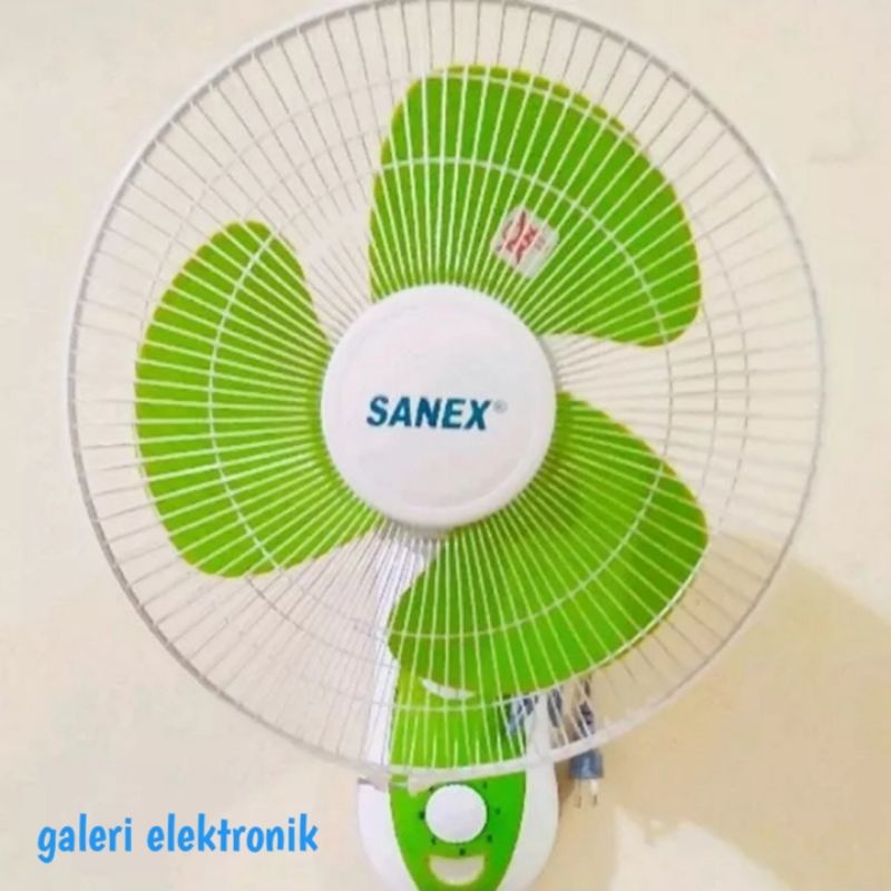 kipas angin dinding,kipas angin gantung, ORIGINAL SANEX 12" SNI