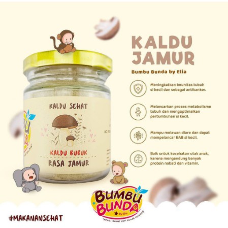 BUMBU BUNDA by Elia Kaldu MPASI Bayi Homemade /Kaldu Non MSG Kaldu Jamur Slow Cooker Food Powder kaldu hati ayamKaldu Pawon ibun Kaldu Maseko Kaldu AIKO Kaldu Bumboo Kaldu Alsultan MPASI