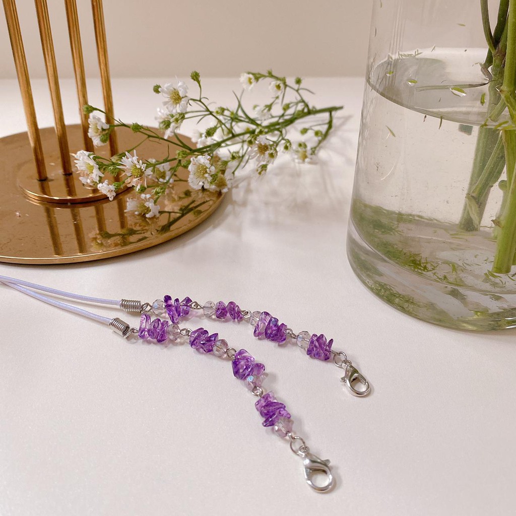 Strap Masker 2in1 Konektor Tali Masker Kalung Hijab Aksesoris Masker Strapmask Mutiara Rantai Korea 