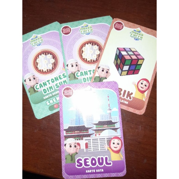 kartu nusa dan rara choki-choki