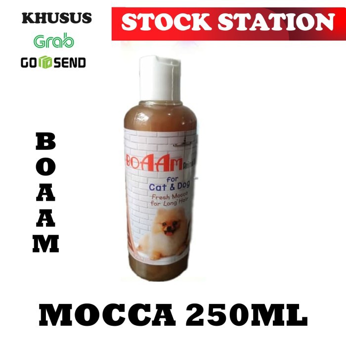 Shampoo BOAAM Mocca 250ml (GRAB/GOSEND)