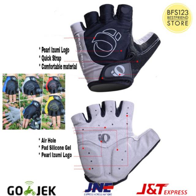 Sarung Tangan Sepeda Pearl Izumi - Cycling Glove Silicone Gel