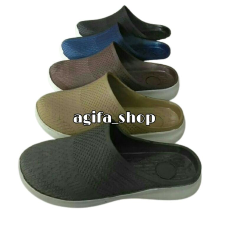 Sandal slop pria sandal sepatu karet pria shevano sandal pria sepatu pria sepatu kerja sandal karet 