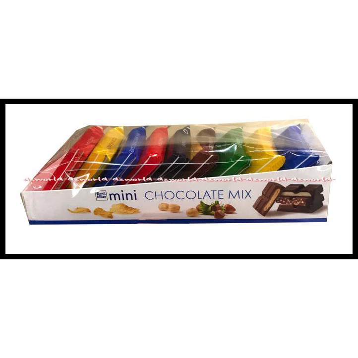 

Ritter Sport 1 Set Mini Chocolate Mix Isi 9 Pcs Cokelat Mini
