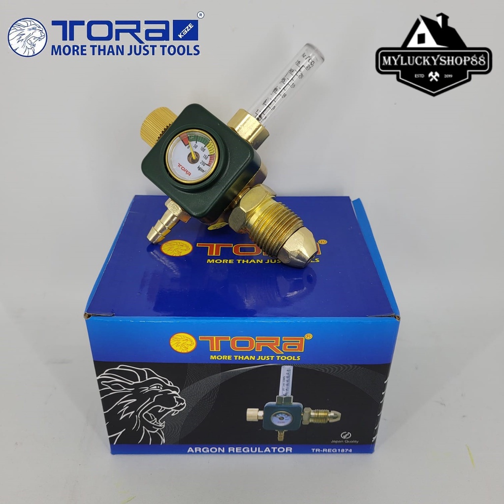 Tora Argon Regulator Welding Tabung Las Mini High Pressure Heavy Duty