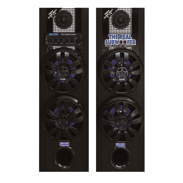 Indextron IT-718 Speaker Aktif - Subwoofer - Karaoke 2 Slot Mic - 4 x 6.5 inch 34.800 W PMPO
