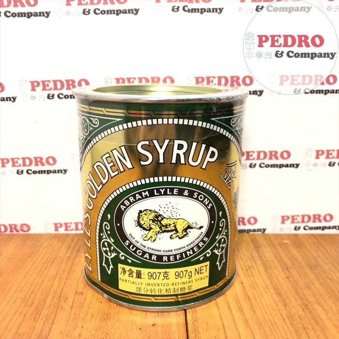 

Lyle's golden syrup lyle 907 gram - sirup gula refiner sugar kaleng