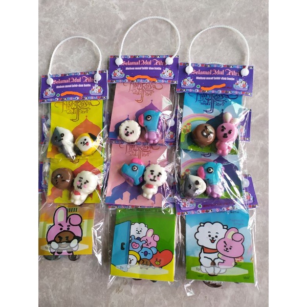 

Cokelat tenteng bt21 idul fitri/ultah