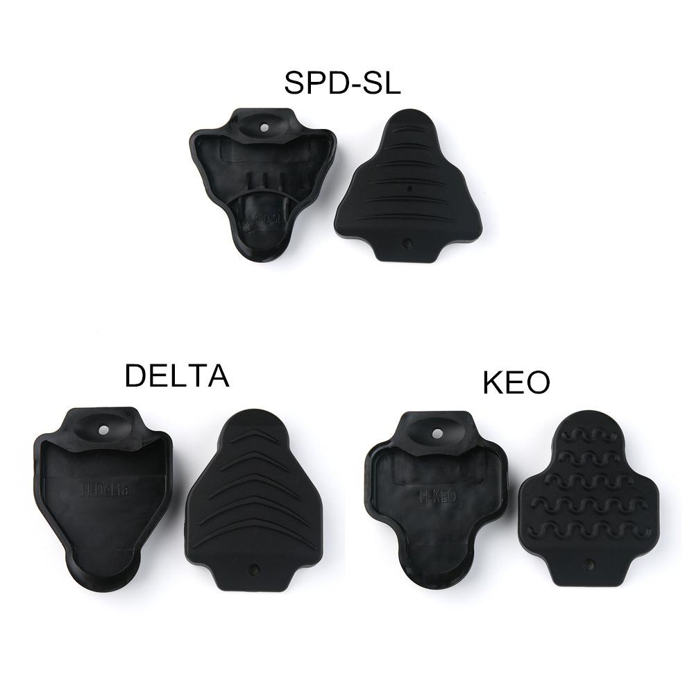 Lanfy Penutup Cleat Sepeda Pedal Sepeda Aksesoris Sepeda LOOK KEO LOOK Delta Quick Release Hitam Cleat Cover Pelindung