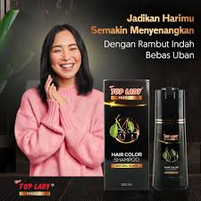 Top Lady hair colour sampo 200ml