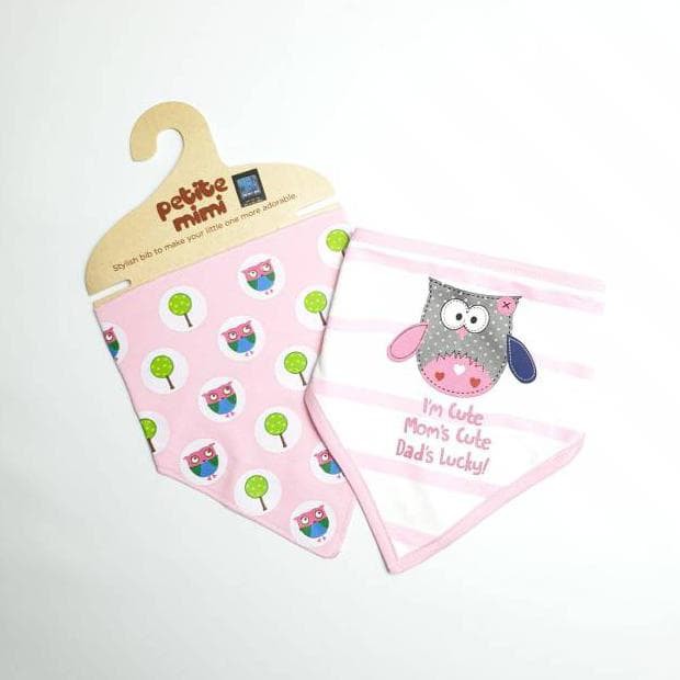 Petite Mimi Bib 2in1 2Pcs Random