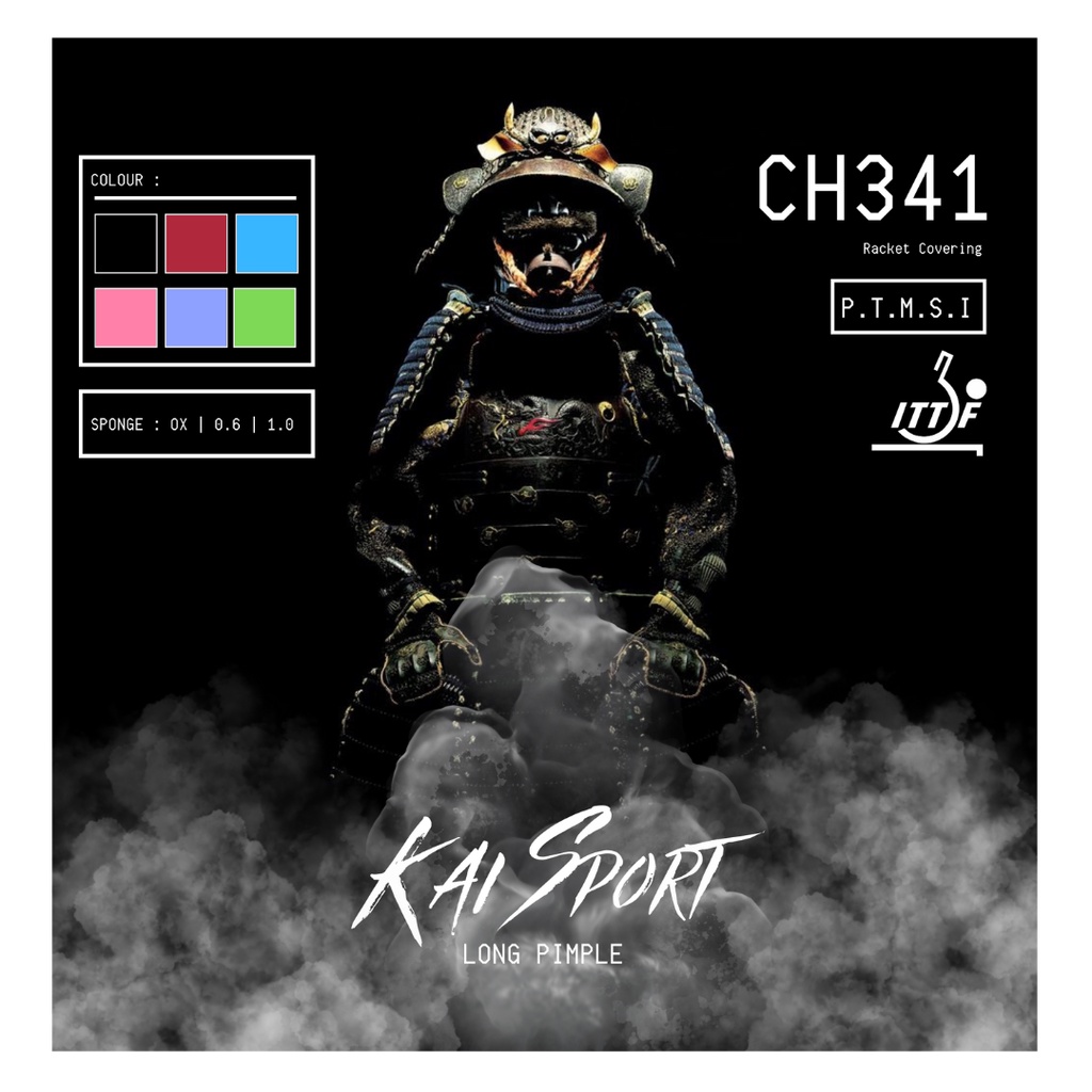 Karet Bintik Bertahan OX Agresif Serangan Balik Dorong KAI Sports CH341 Tenis Meja Pingpong Defense 