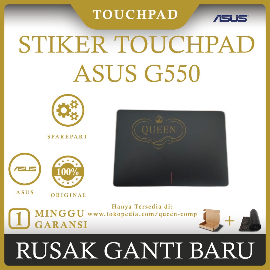 Jual STICKER TOUCHPAD LAPTOP ASUS G550 ORIGINAL Shopee Indonesia