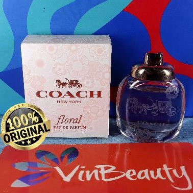 Miniatur Parfum OriginaL Coach New York Floral EDP 4.5 ml For Women Murah