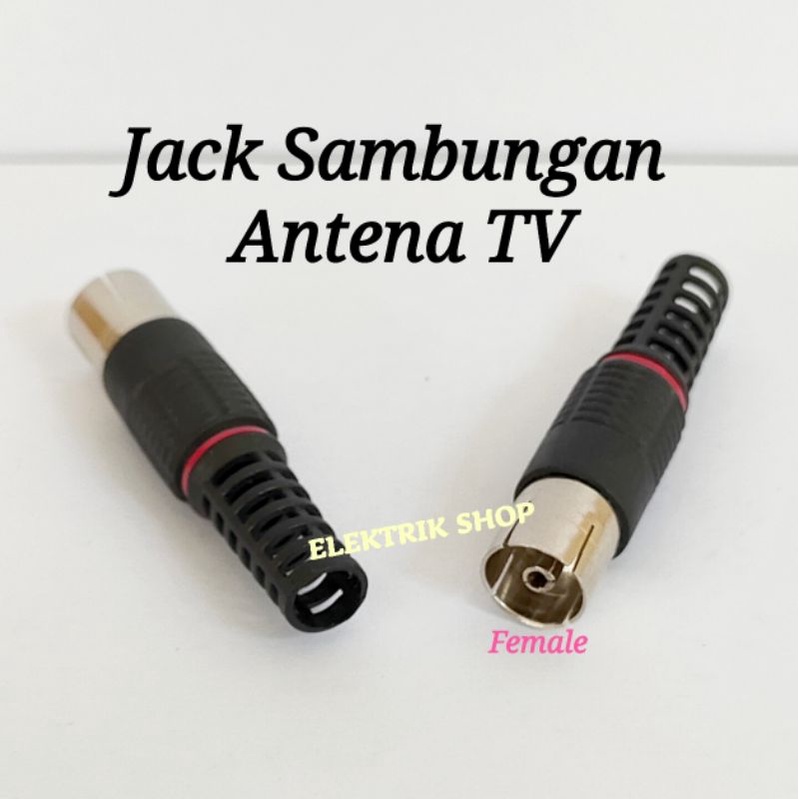 JACK SAMBUNGAN ANTENA TV / COLOKAN ANTENA TV FEMALE